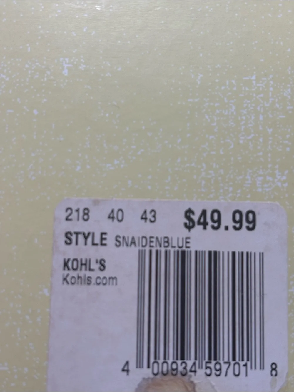 NWT Sonoma Life + Style Snaiden Blue Canvas Sneakers Espadrille Women’s  Sz 9.5